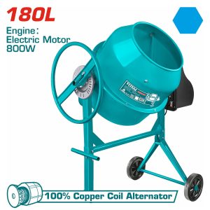 Total TCM180-1 Μπετονιέρα Ηλεκτρική 800W