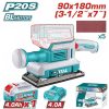Total TFSLI20313E Παλμικό Τριβείο Μπαταρίας Li-ion 20V / 90X180mm / 4Ah / 1 Μπαταρία BL Motor