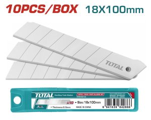 Total THT519112 Λεπίδες Φαλτσέτας 18mm 10τμχ