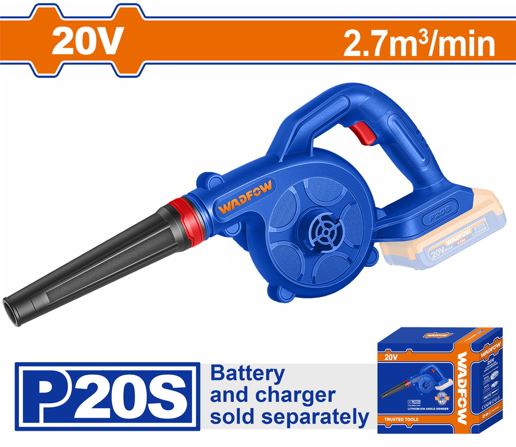 Wadfow WBLP552 Φυσητήρας Μπαταρίας Li-ion 20V Χωρίς Μπαταρία & Φορτιστή