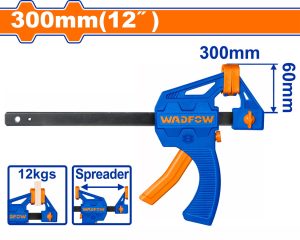 Wadfow WCP4312 Σφιγκτήρας Αυτόματος Σκανδάλης 12" / 60X300mm