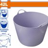 Wadfow WFT1142 Κουβάς Πλαστικός Ελαστικός- Ζεμπίλι 42Lit