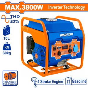 Wadfow WGEAB06 Ηλεκτρογεννήτρια Βενζίνης Inverter 3.800W