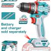 Total TDLI205581 Δραπανοκατσάβιδο Μπαταρίας Li-ion 20V / 55Nm Brushless Motor Χωρίς Μπαταρία & Φορτιστή