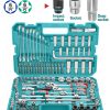 Total THKTHP21396 Καρυδάκια Κασετίνα 1/4"-3/8"-1/2" & Εργαλεία Χειρός 139 τεμαχίων Total THKTHP21396 Καρυδάκια Κασετίνα 1/4"-3/8"-1/2" & Εργαλεία Χειρός 139 τεμαχίων