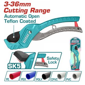Total THT53135 Ψαλίδι Πλαστικών Σωλήνων 210mm / 3-36mm