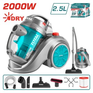 Total TVC20258 Σκούπα ηλεκτρική Ξηρής Αναρρόφησης 2.000W