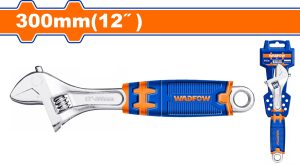 Wadfow WAW2212 Γαλλικό Κλειδί Μήκους 300mm με Άνοιγμα Σιαγόνων έως 41mm και Αντιολισθητική Λαβή 12"