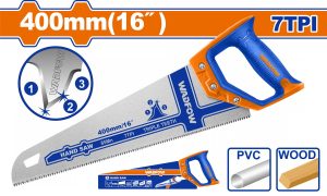 Wadfow WHW8G16 Πριόνι Ξύλου & PVC 40cm