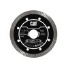 Cat DA09032-1 Δίσκος κοπής διαμαντέ Turbo Super Thin (Gres) με δαχτυλίδι 125x22.23x1.4mm