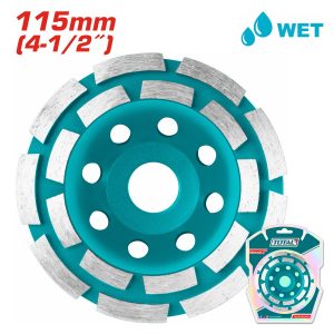 Total TAC2421151 Δίσκος Λείανσης Δομικών Υλικών Φ-115mm