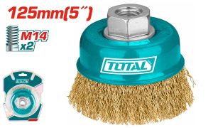 Total TAC31051 Συρματόβουρτσα Γωνιακού Τροχού 125mm