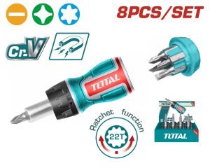 Total TACSDS1726 Κατσαβίδι Καστάνιας Νάνος 8 σε 1