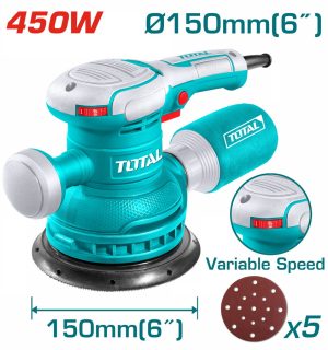 Total TF2061506 Έκκεντρο Τριβείο 150mm Ρεύματος 450W