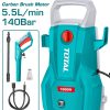 Total TGT11336 Πλυστικό Νερού 1.600W / 140 Bar / Brush motor