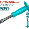 Total THT4211226 Καλέμι Με Πλαστική Λαβή 300mm