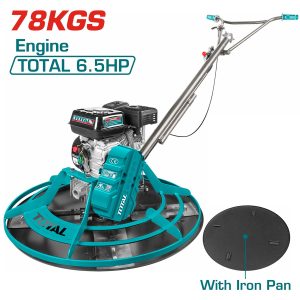 Total TP9361-2 Λειαντήρας Δαπέδων Βενζίνης με Δίσκο Διαμέτρου 910mm 4.8kW /6.5hp/196cc