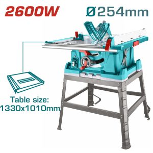 Total TS526043 Δισκοπρίονο Πάγκου 2.600W / Φ-254mm