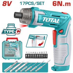 Total TSDLI08025 Κατσαβίδι Μπαταρίας Li-ion 8V / 1.5Ah Type-C
