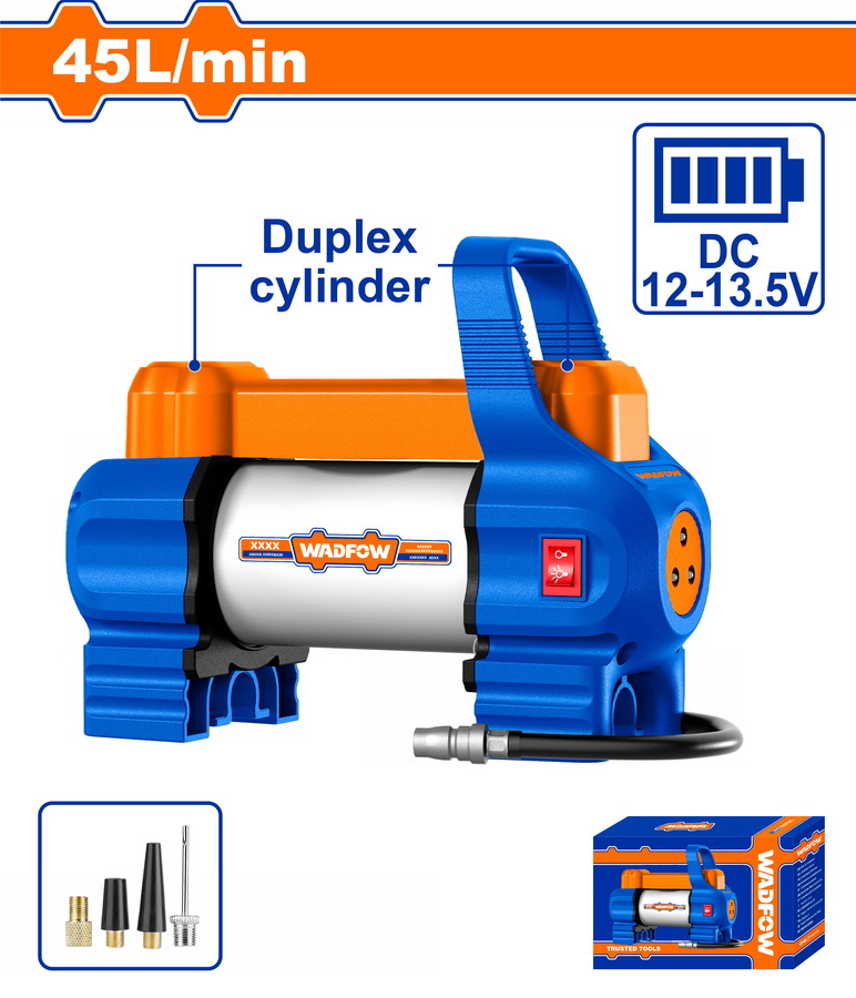 Wadfow WAAC562 Κομπρεσέρ Αέρος Αυτοκινήτου 12V / 18A / 45Lit/min