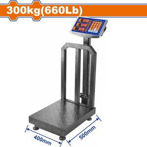 Wadfow WEC1531 Ηλεκτρονική Ζυγαριά 300Kg