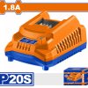 Wadfow WFCP518E Φορτιστής 1.8A Για Μπαταρίες Li-ion 20V
