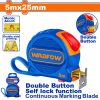 Wadfow WMT2230 Μετροταινία 5m X 25mm Μετρικό & Ίντσα