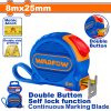 Wadfow WMT2240 Μετροταινία 8m X 25mm Μετρικό & Ίντσα