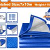 Wadfow WTQ1870 Μουσαμάς Αδιάβροχος 110gr/m² 7X10m Wadfow WTQ1870 Μουσαμάς Αδιάβροχος 110gr/m² 7X10m