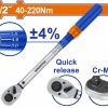 Wadfow WWQ7D21 Δυναμόκλειδο 1/2" 505mm / 40-220Nm