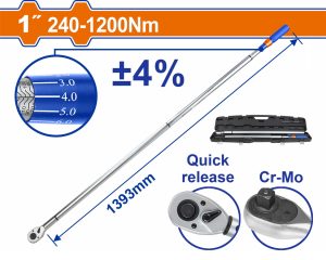 Wadfow WWQ9D41 Δυναμόκλειδο 1" 1393mm / 240-1200Nm
