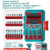 Total TACSDL63306 Σετ Μύτες Impact 1/4" HEX 33 Τεμάχια