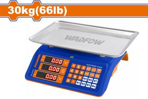 Wadfow WEC1520 Ηλεκτρονική Ζυγαριά με Ικανότητα Ζύγισης 30kg και Ακρίβεια 2gr