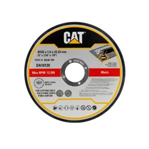 Cat DA10120 Τροχός κοπής inox 125x1,6mm