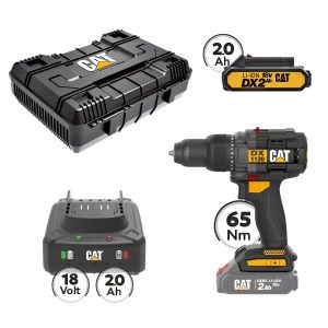 Cat Combo-30 DX1120B Δραπανοκατσάβιδο , Πλαστική βαλίτσα