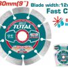 Total TAC21123012 Διαμαντόδισκος UNIVERSAL 230 Χ 22.2mm