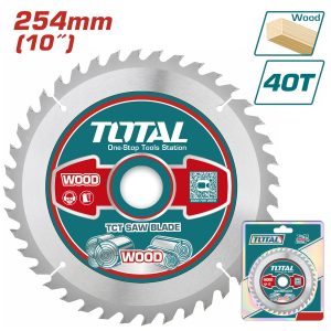 Total TAC231725 Δίσκος Κοπής Ξύλου Φ-254Χ30mm 40T Για TS5152543 / TS526043