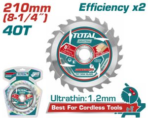 Total TAC2332103 Ανταλλακτικός Δίσκος Φ-210 Χ 25.4-16mm 40T Για TMS2001/ TMSLI2021 / TS42142107