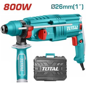 Total TH308268 Κρουστικό Σκαπτικό Πιστολέτο Ρεύματος 800W με Υποδοχή SDS Plus