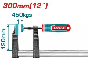 Total THT1321201 Σφιγκτήρας Μαραγκών 120 Χ 300mm
