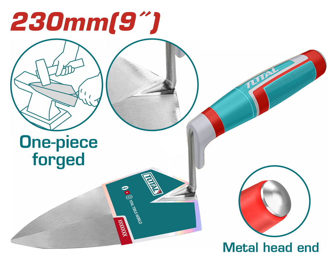 Total THT82909 Μυστρί Πλαστική Λαβή 9'' / 230mm
