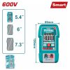 Total TMT516003 Πολύμετρο Ψηφιακό 600V True RMS με Μέτρηση AC/DC Total TMT516003 Πολύμετρο Ψηφιακό 600V True RMS με Μέτρηση AC/DC