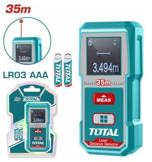 Total ΤMT53055 Μετρητής Αποστάσεων Laser 0.05 - 35m