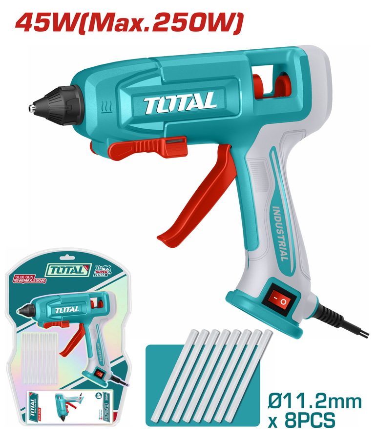 Total TT401116 Ηλεκτρικό Πιστόλι Κόλλας 250W
