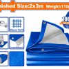 Wadfow WTQ1123 Μουσαμάς Αδιάβροχος 110gr/m² 2X3m