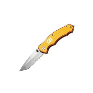 Cat 980011 Σουγιάς αναδιπλούμενος κίτρινος 16,8cm