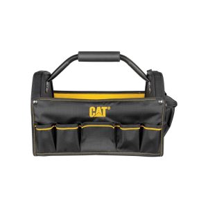 Cat 980208N Τσάντα εργαλείων χειρός ανοιχτού τύπου Μ44.5xΠ22.8xΥ26εκ. 15 θέσεων