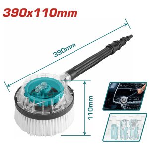 Total THRB8702 Περιστροφική Βούρτσα Πλυστικού 390 X 110mm