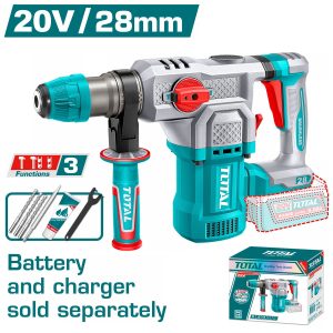 Total TRHLI20286 Πιστολέτο Πνευματικό Μπαταρίας Li-ion 20V / 28mm Χωρίς Μπαταρία & Φορτιστή Brushless Motor