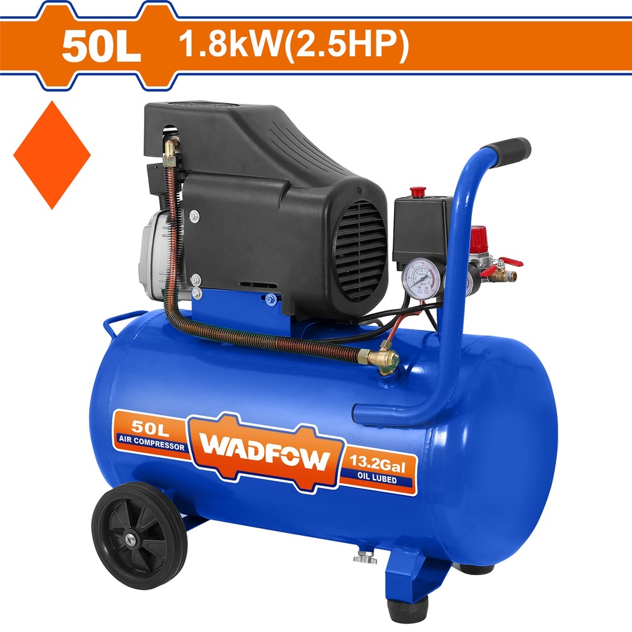 Wadfow WAP3A50 Αεροσυμπιεστής Λαδιού 1.8kW / 2.5HP / 50Lit
